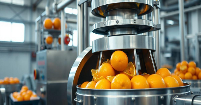 M&aacute;quina Extratora de Suco de Laranja Industrial
