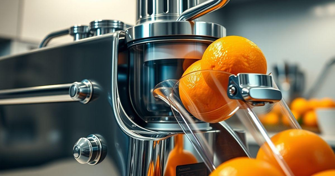 M&aacute;quina de suco de laranja profissional ideal