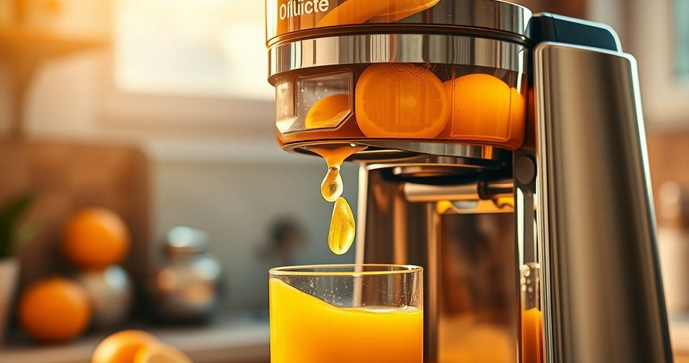 M&aacute;quina Extratora de Suco de Laranja: Benef&iacute;cios e Dicas