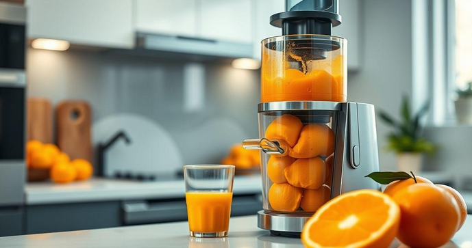 M&aacute;quina Extratora de Suco de Laranja Eficiente
