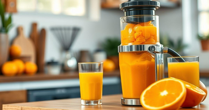 Extrator de suco de laranja &eacute; a escolha perfeita para garantir frescor e sabor na sua bebida di&aacute;ria