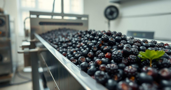 M&aacute;quina de Branqueamento de A&ccedil;a&iacute; Aumenta Qualidade do Produto