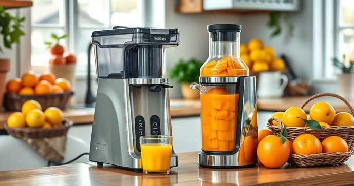 Máquina de suco de laranja automática transforma sua rotina com praticidade e frescor