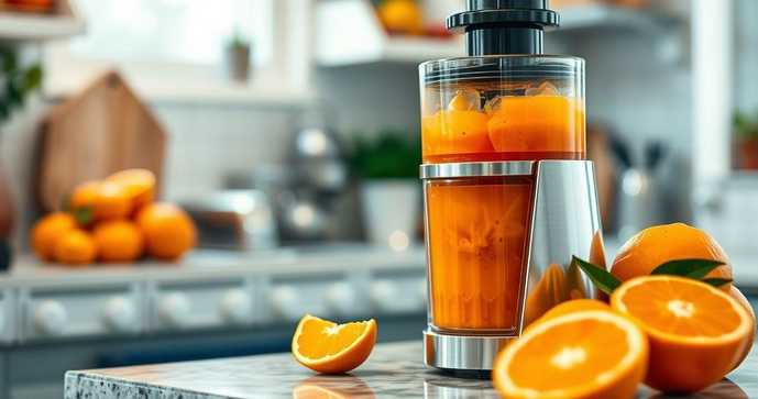 Máquina de suco de laranja: como escolher a melhor para sua casa