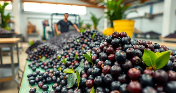 Mesa de Cata&ccedil;&atilde;o de A&ccedil;a&iacute; para Otimizar a Colheita e Processamento