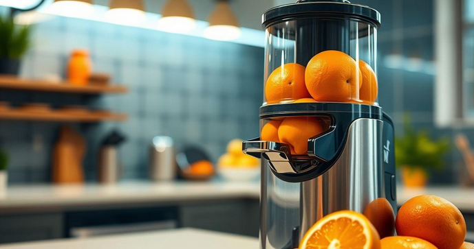 Como Escolher a M&aacute;quina Extratora de Suco de Laranja Ideal