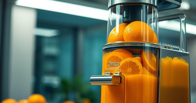 Máquina de suco de laranja profissional para negócios de sucesso