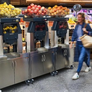 Locação de máquina de suco de laranja