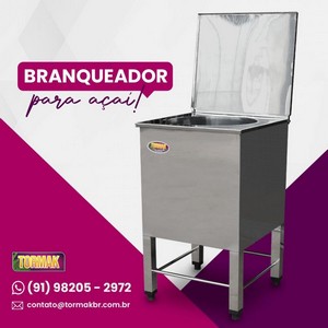 máquina de branqueamento de açaí