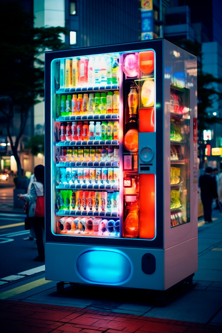 Vending Machine De Doces E Salgados