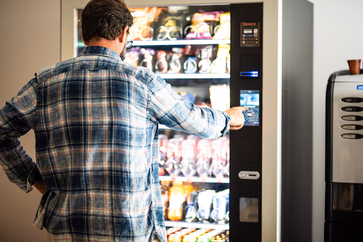 Vending Machine Com Sistema De Pagamento